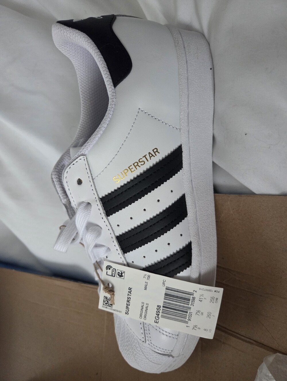 Adidas Superstar NWT 7.5